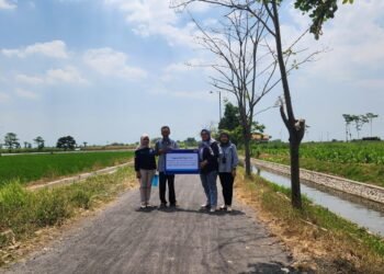 BRI Peduli dukung perbaikan infrastruktur jalan (Sumber: BRI)