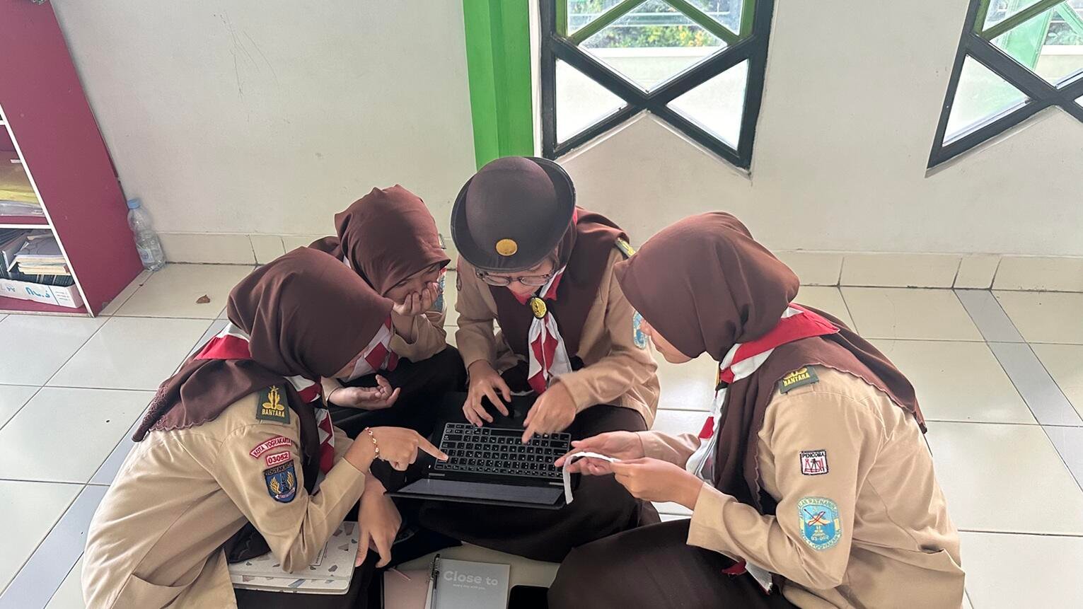 Bangun Tata Kelola Administrasi Sehat, Pramuka MAN 1 Yogyakarta Bagikan Materi Administrasi Ambalan 48 IMG 1581