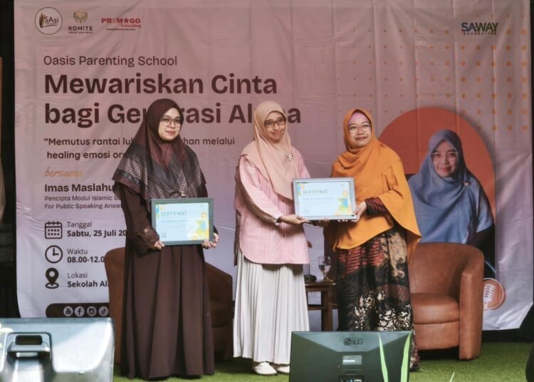 Seminar Parenting Sekolah Alam Bekasi Bersama Imas Maslahul Islahiah, M.Pd 48 Imas Maslahul Islahiah Pakar Pemateri Parenting Islam Untuk Sekolah di Bekasi