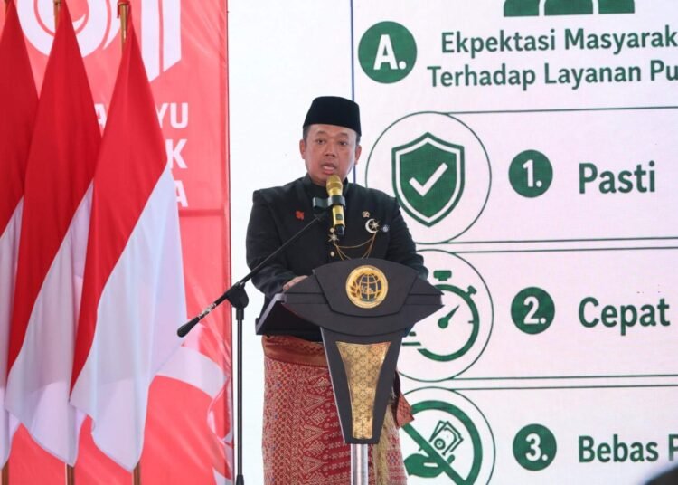 Pengukuran Terjadwal Hadirkan Kepastian Waktu Layanan di 446 Kantah 46 Sambutan 300KB