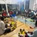 Anggota Satgas TMMD Ke-129 Kodim 0601/Pandeglang mengikuti pengajian malam bersama warga di Kampung Pangburangan, Desa Pasirgadung, Kecamatan Patia, Sabtu (01/08/2026), sebagai wujud kemanunggalan TNI dengan rakyat.