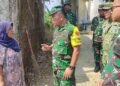 Tim Wasev Mabes TNI Tinjau Progres TMMD Ke-129 Kodim 0601/Pandeglang di Patia 47 Brigjen TNI Joni Pardede berdialog dengan warga saat meninjau progres pelaksanaan TMMD Ke-129 Kodim 0601/Pandeglang di Desa Pasirgadung, Kecamatan Patia, Jumat (7/8/2026). Kunjungan Tim Wasev Mabes TNI bertujuan memastikan program berjalan tepat sasaran dan memberi manfaat nyata bagi masyarakat.