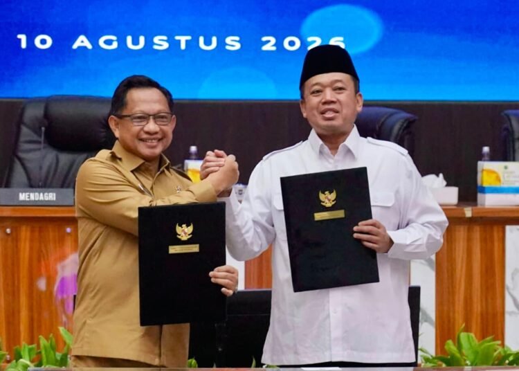 Sinkronisasi Data Pertanahan dan Perpajakan, ATR/BPN dan Kemendagri Sepakati Integrasi NIB-NOP 46 WhatsApp Image 2026 08 10 at 13.34.19