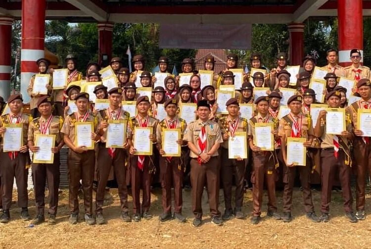 49 Anggota Saka Wira Kartika Koramil 0111/Pagelaran Raih Penghargaan Pramuka Penegak Garuda 46 WhatsApp Image 2026 08 14 at 12.53.42
