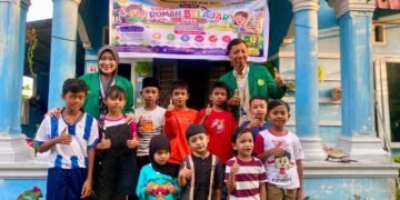 Kegiatan Rumah Belajar Desa: Mahasiswa KKN STKIP Amal Bakti Tahun 2026 56 motion photo 1096312081080311774