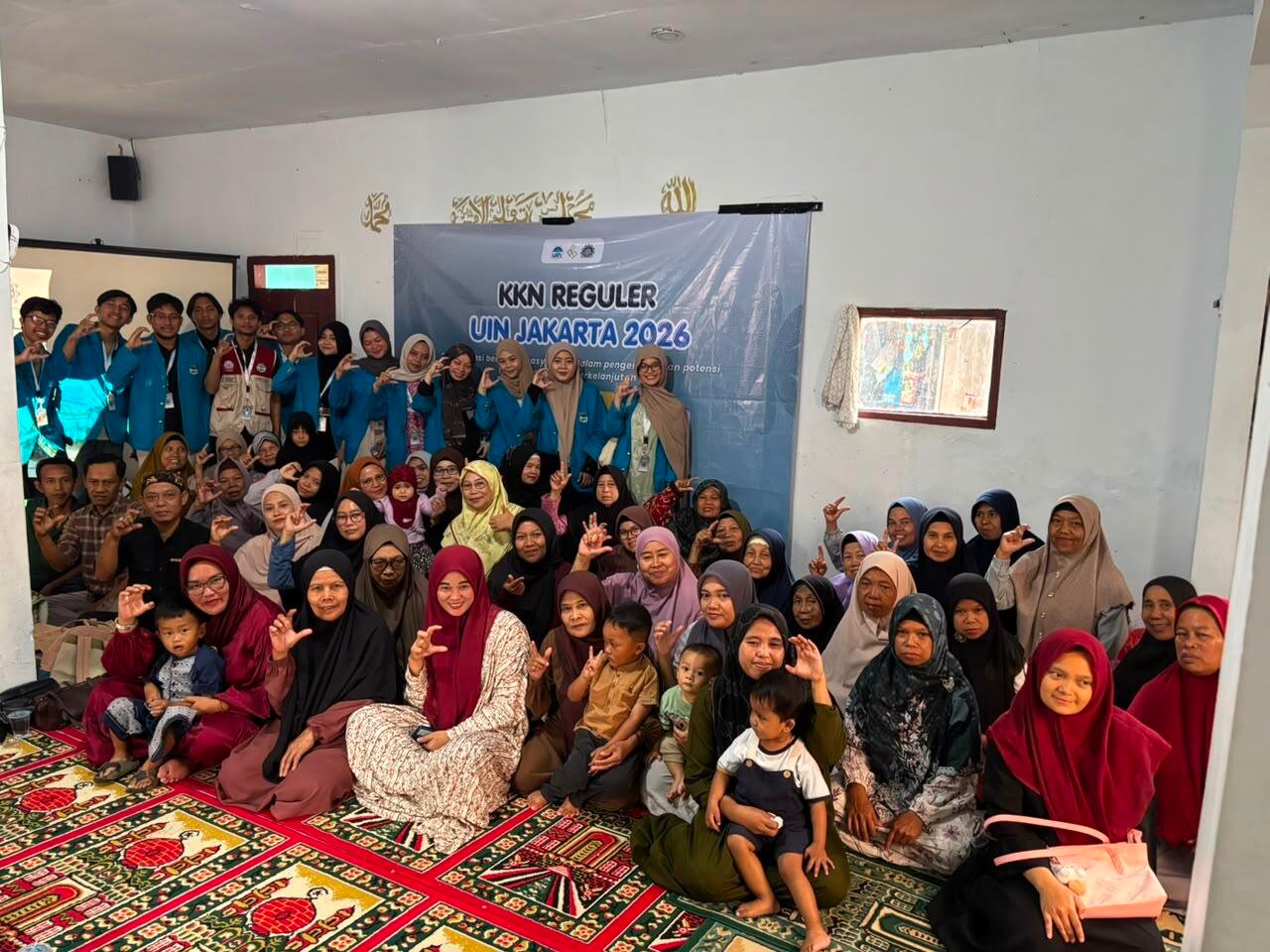 Mahasiswa KKN UIN Jakarta Kelompok 148 Resmi Buka Kegiatan Pengabdian di Desa Cibunian 48 pembukaan