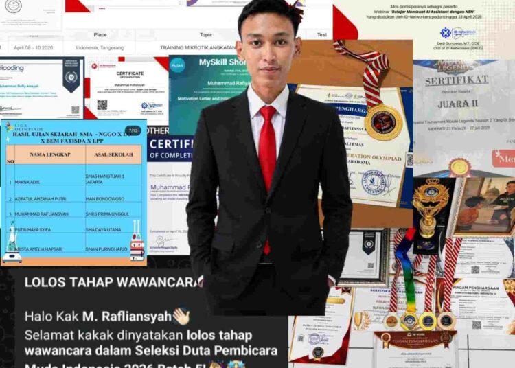 Perjalanan Muhammad Rafliansyah: Yang Raih Ragam Prestasi Public Speaking 46 281218 100kb