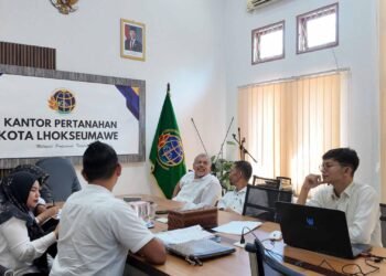 Optimalkan Pengelolaan Aset Daerah, Kantah Lhokseumawe Menerima Kunjungan Pemkab Aceh Utara 46 BUMDD