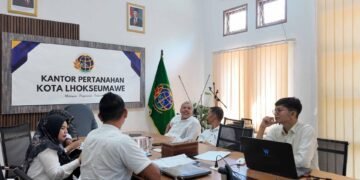 Optimalkan Pengelolaan Aset Daerah, Kantah Lhokseumawe Menerima Kunjungan Pemkab Aceh Utara 30 BUMDD