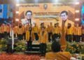 Pelantikan pengurus DPD Hanura DIY di Alana Sleman Yogyakarta (Yusuf)