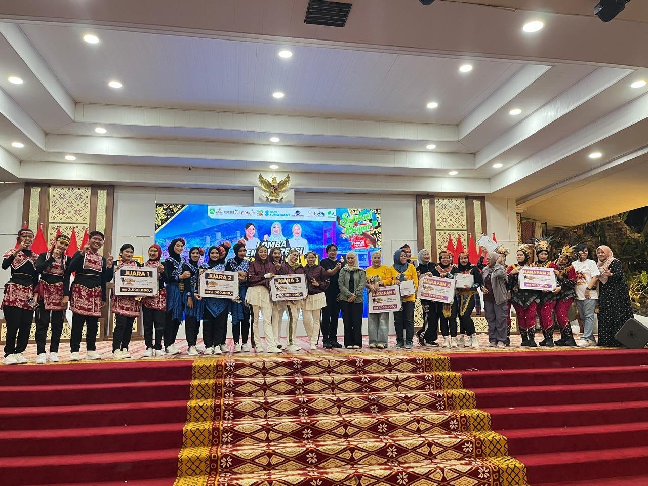 Harumkan Nama Daerah, Tim Bende Seguguk Dispora OKI Sabet Juara 1 Lomba Senam Kreasi Sriwijaya di Griya Agung 49 IMG 20260919 WA0087