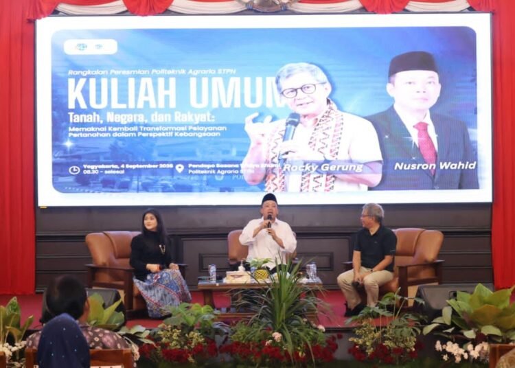 Isi Kuliah Umum di STPN, Rocky Gerung Ajak Taruna Pahami Tiga Konsep Pemaknaan Pengelolaan Tanah 46 WhatsApp Image 2026 09 07 at 11.40.48