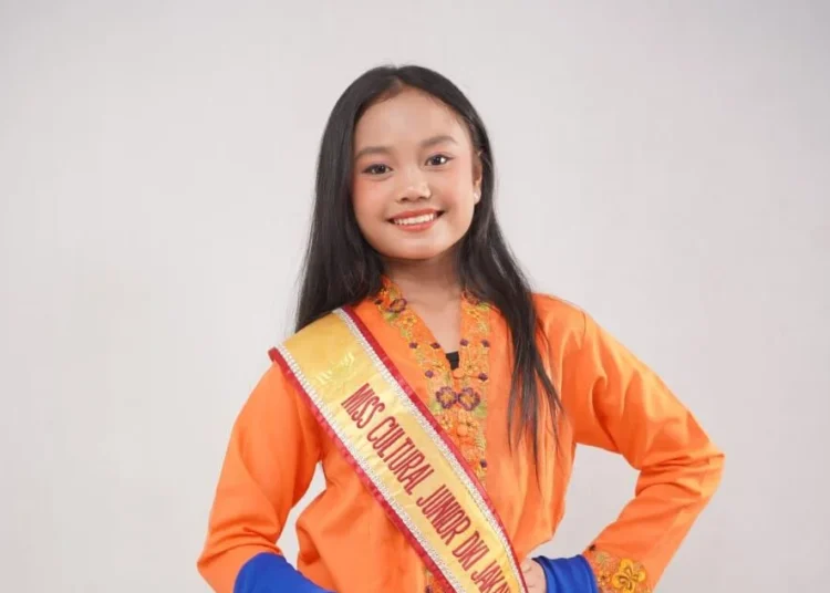 Bangga! Azzahra El Azka Siap Bawa Nama DKI Jakarta di Ajang Miss Cultural Junior 2026