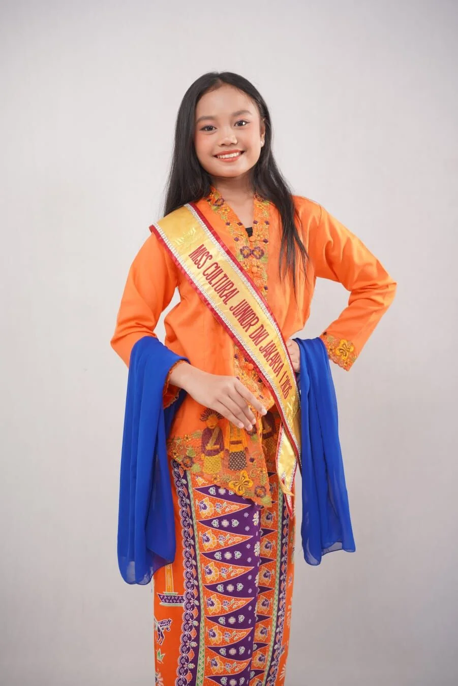 Bangga! Azzahra El Azka Siap Bawa Nama DKI Jakarta di Ajang Miss Cultural Junior 2026