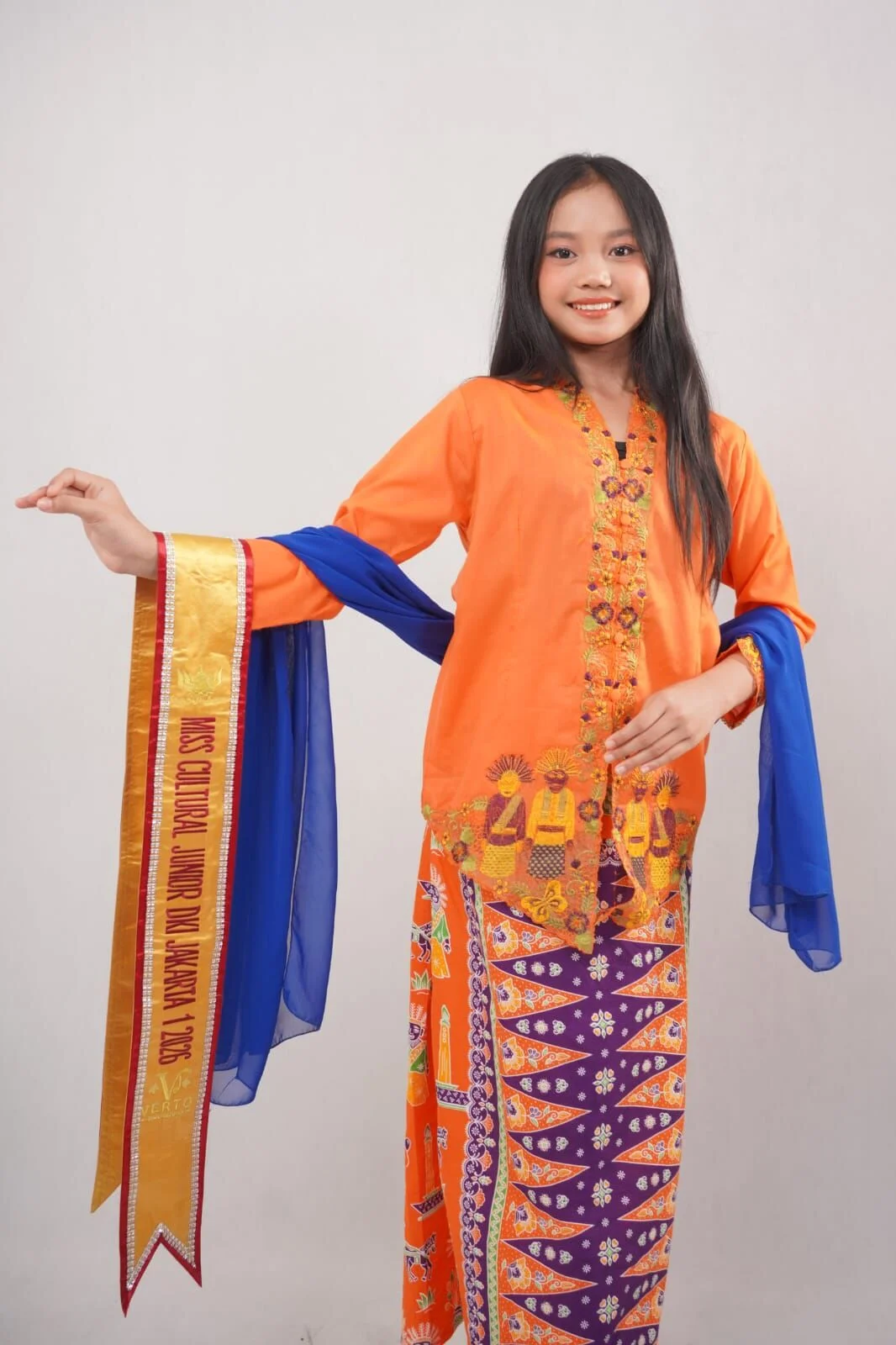 Bangga! Azzahra El Azka Siap Bawa Nama DKI Jakarta di Ajang Miss Cultural Junior 2026