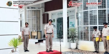 Mengusung Tema "Transformasi Layanan Lebih Pasti", Kantah Lhokseumawe Gelar Upacara Peringatan HANTARU 2026 29 upacaraa