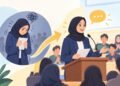 IPK Tinggi Saja Tidak Cukup, Kemampuan Berbicara Jadi Pembeda di Dunia Kerja 47 Ilustrasi mahasiswa mempersiapkan diri memasuki dunia kerja dengan meningkatkan kemampuan komunikasi dan berbicara. (Sumber: Generated AI).