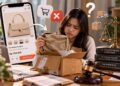 Belanja Online Bukan Berarti Beli Kucing dalam Karung: Sejauh Mana Hukum Melindungi Konsumen? 48 Ilustrasi belanja online yang menyoroti pentingnya perlindungan hukum bagi konsumen ketika barang yang diterima tidak sesuai dengan deskripsi atau kesepakatan transaksi. (Sumber: Generated AI).