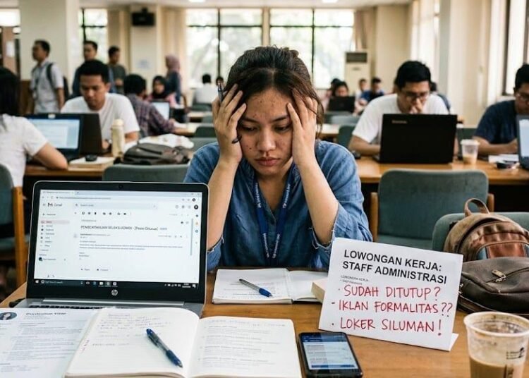 Iklan Lowongan Kerja ‘Siluman’: Fenomena Rekrutmen Formalitas yang Bikin Frustrasi Pencaker 46 Ilustrasi gambar(Sumber: Artificial Intelligence/Gemini)