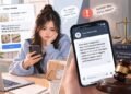 Bintang Satu Berujung Tuntutan? Ketika Ulasan Konsumen Berhadapan dengan Hukum 48 Ilustrasi ulasan konsumen di platform digital yang menggambarkan hak pembeli untuk menyampaikan pengalaman sekaligus pentingnya menjaga etika dalam memberikan kritik kepada pelaku usaha. (Sumber: Generated AI)