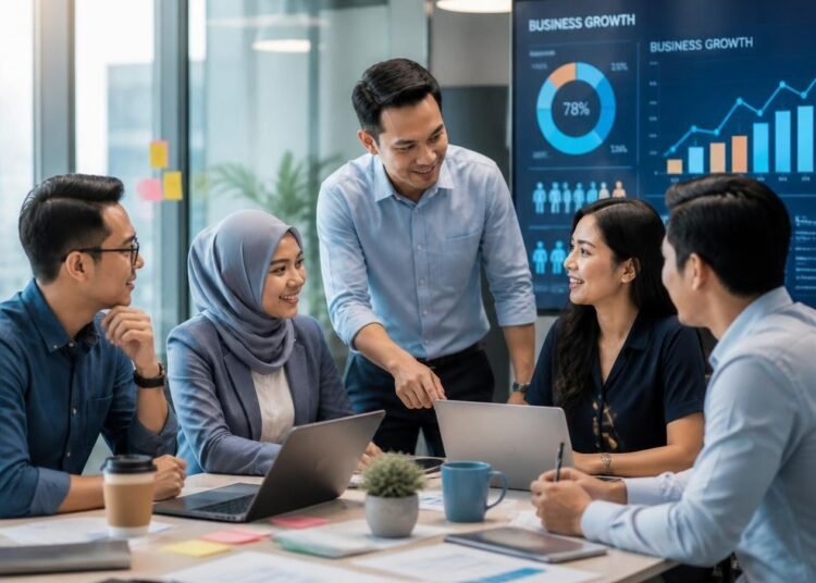 Adaptasi Sumber Daya Manusia dalam Menghadapi Perkembangan AI, Digitalisasi, dan Perubahan Lingkungan Bisnis 46 Ilustrasi gambar(Sumber: Artificial Intelligence/Gemini)