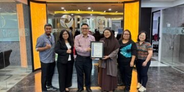 PT Aghnia Sertifikasi Indonesia mendukung penerapan ISO/IEC 27001:2022 untuk memperkuat sistem manajemen keamanan informasi dan meningkatkan kepercayaan perusahaan di era digital. (Sumber: Dokumentasi Pribadi).