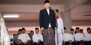 Peringati Hari Santri 2026, Wakil Ketua Ponpes Wali Barokah Bertindak Sebagai Pembina Upacara 56 KIM V1 53