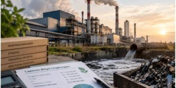 Untung tapi Merusak? Menakar Pentingnya Environmental Management Accounting bagi Industri Manufaktur 56 Ilustrasi penerapan Environmental Management Accounting (EMA) dalam industri manufaktur untuk membantu perusahaan mengidentifikasi biaya lingkungan, mengurangi pemborosan bahan baku, serta meningkatkan efisiensi penggunaan sumber daya. (Sumber: Generated AI).