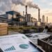 Ilustrasi penerapan Environmental Management Accounting (EMA) dalam industri manufaktur untuk membantu perusahaan mengidentifikasi biaya lingkungan, mengurangi pemborosan bahan baku, serta meningkatkan efisiensi penggunaan sumber daya. (Sumber: Generated AI).