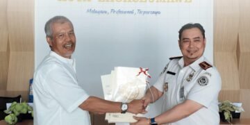 Pastikan Status Hukum Aset, Kantah Lhokseumawe Serahkan Sertipikat BMN ke Imigrasi