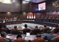 Mahkamah Konstitusi (MK) menyatakan tidak menemukan bukti yang meyakinkan bahwa Gibran Rakabuming Raka memiliki ijazah pendidikan di luar negeri. (Foto: Dok MK)