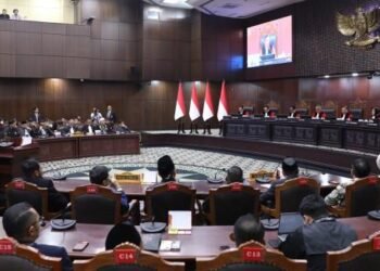 Mahkamah Konstitusi (MK) menyatakan tidak menemukan bukti yang meyakinkan bahwa Gibran Rakabuming Raka memiliki ijazah pendidikan di luar negeri. (Foto: Dok MK)